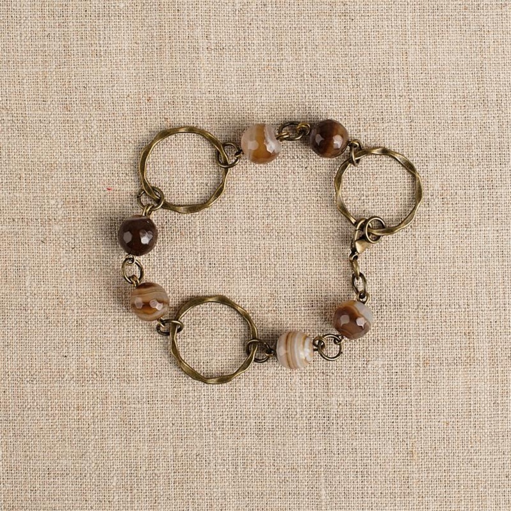 Agate Stone Bracelet